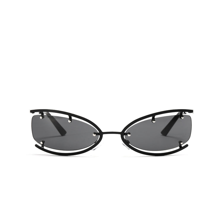 Dame moterik solbrille med unik ramme konstruksjon Luvikno