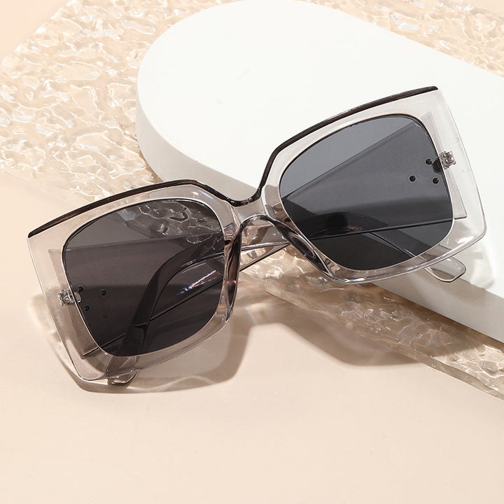 Dame Overdimensjonert Leo-solbrille Luvikno