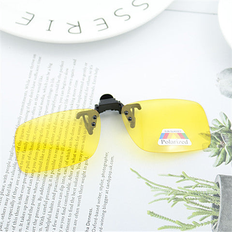 Dame Clip-On solbriller med polariserte linser Luvikno