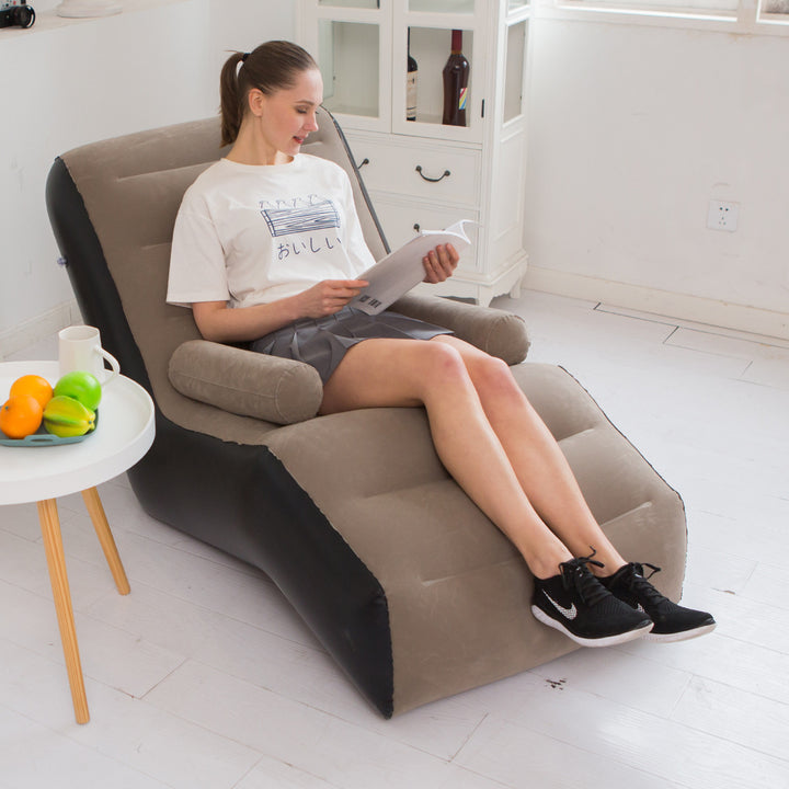 Kvinnenes oppblåsbare komfortsofa med ergonomisk ryggstøtte Luvikno