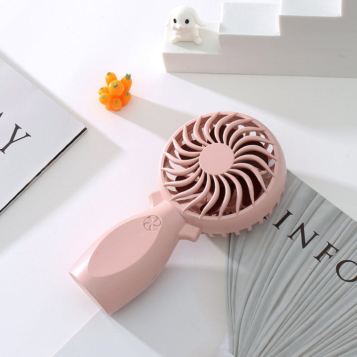 Unisex Bærbar Mini-vifte med ergonomisk design Luvikno