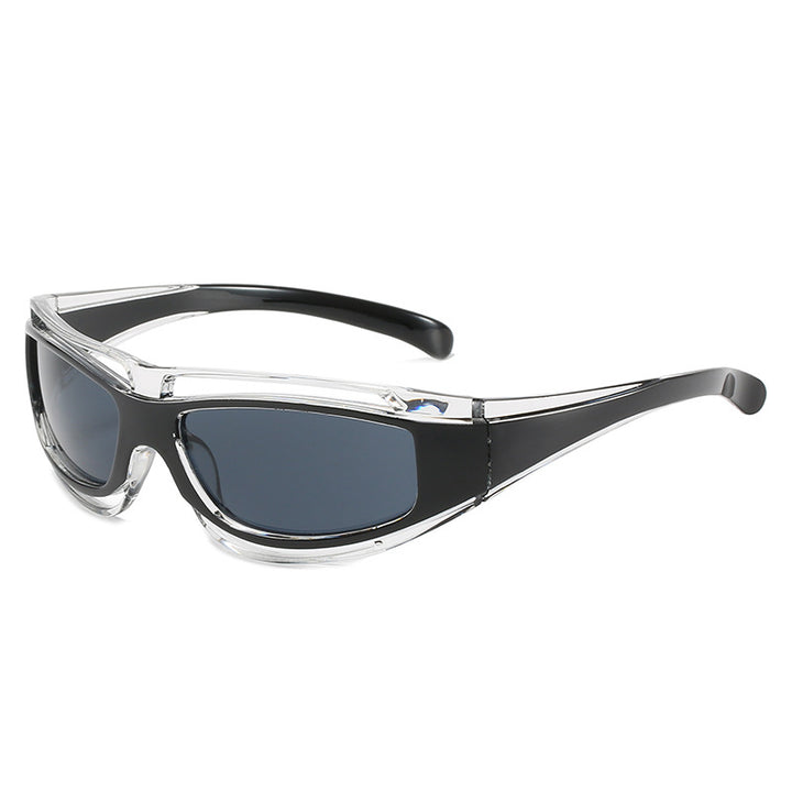 Dame sporty solbriller med aerodynamisk design og polariserte glass Luvikno
