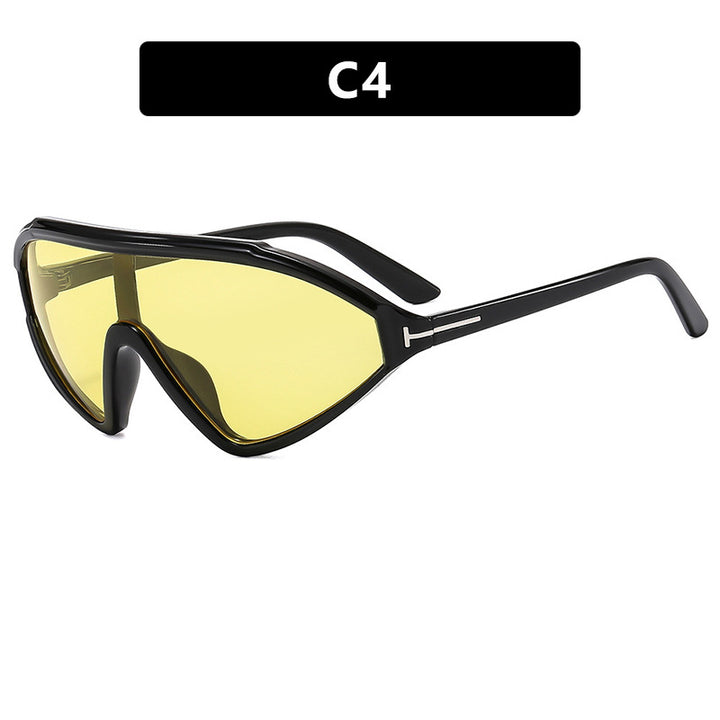 Dame sport solbrille med aerodynamisk design og UV-beskyttelse Luvikno