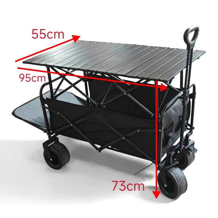 Kollapsbar transportvogn for kvinner Luvikno