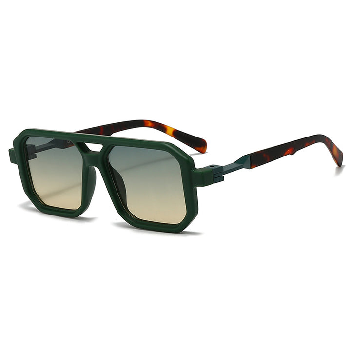 Dame stilige oversized solbriller med geometrisk ramme Luvikno