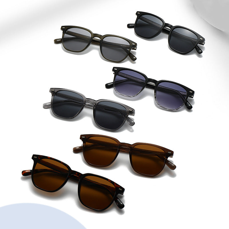Kvinnelige mote solbriller med trendy gradient Luvikno