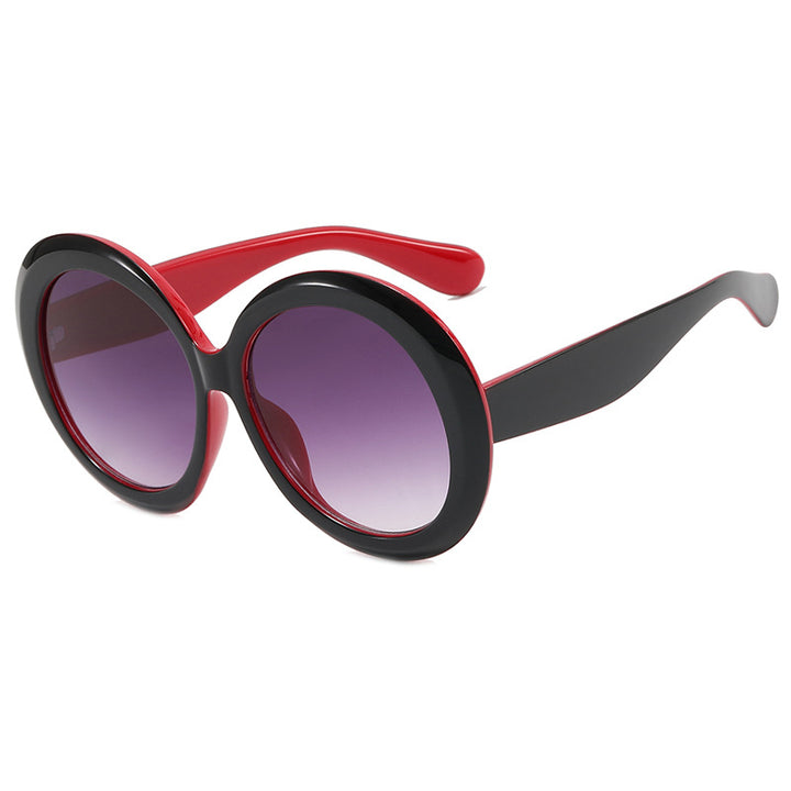 Dame moteriktig solbrille med stor ramme og UV-beskyttelse Luvikno