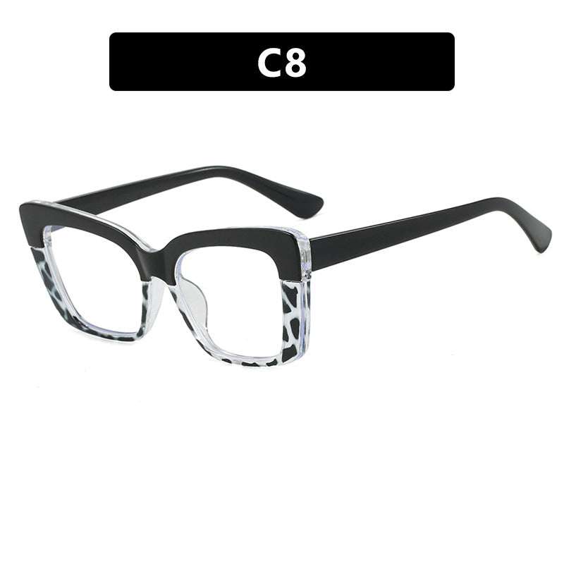 Dames moteriktig brille i trendy geometrisk design Luvikno