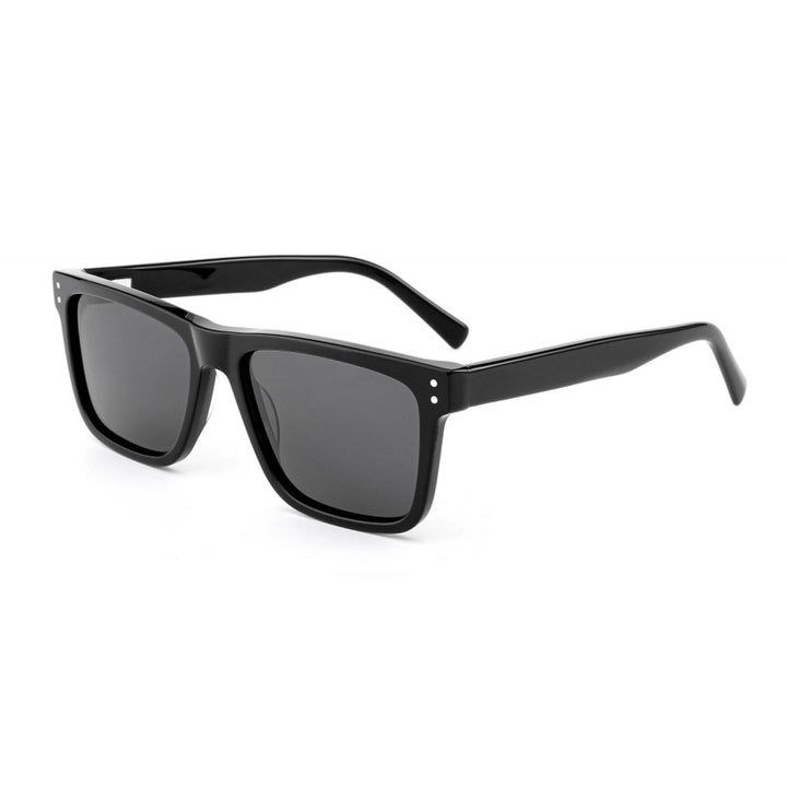 Dame solbrille i moderne, kantete design med funksjonell UV-beskyttelse Luvikno