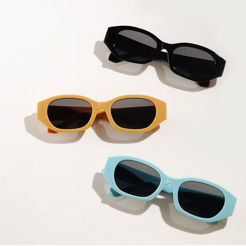 Dame moteriktig solbrille med stilramme og UV-beskyttelse Luvikno