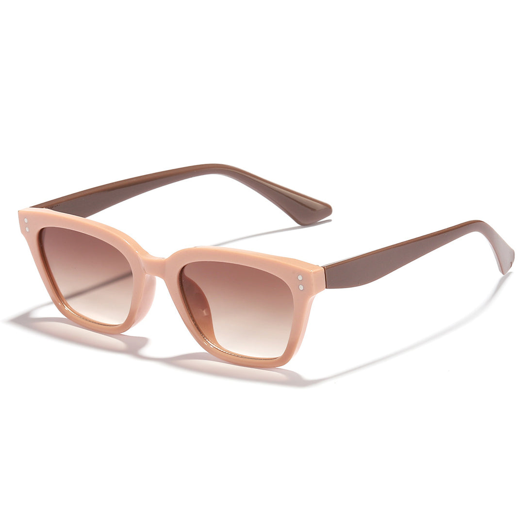 Damer oversized solbriller med moderne, myk fargegradient Luvikno
