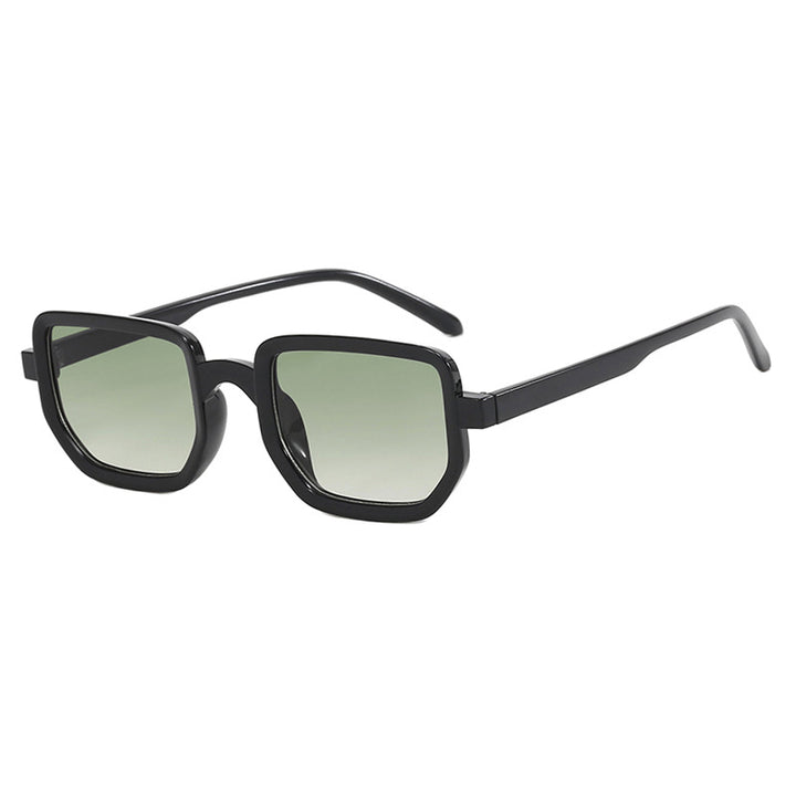 Dame geometrisk solbrille med moderne ramme og beskyttende glass Luvikno