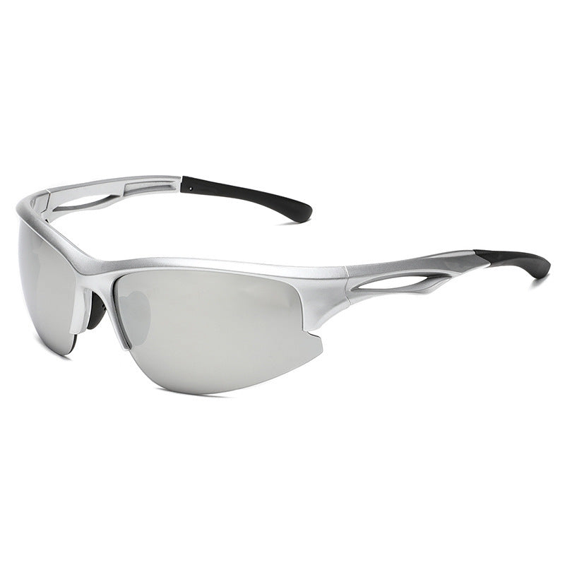 Dame Sporty solbrille med aerodynamisk design og polarisert linse Luvikno