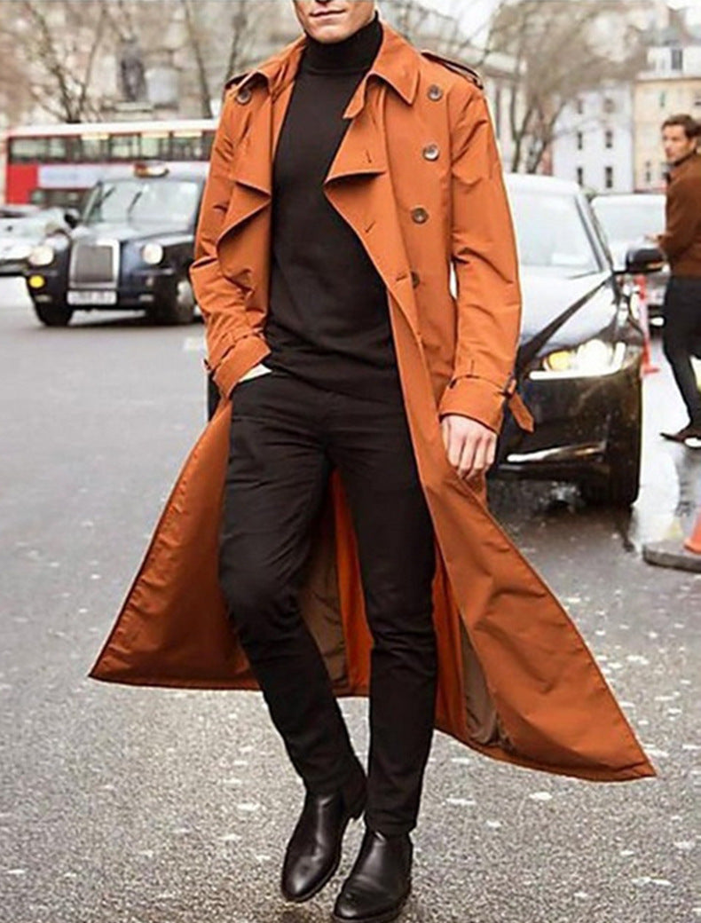 Luvik | Herre klassisk trenchcoat