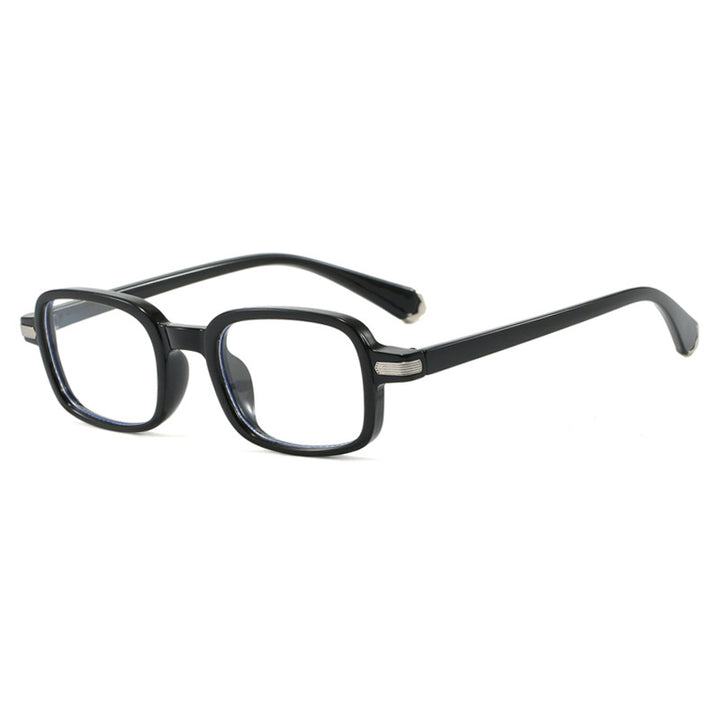 Dame moteriktig kvadratisk solbrille i trendy skilpadde-design Luvikno