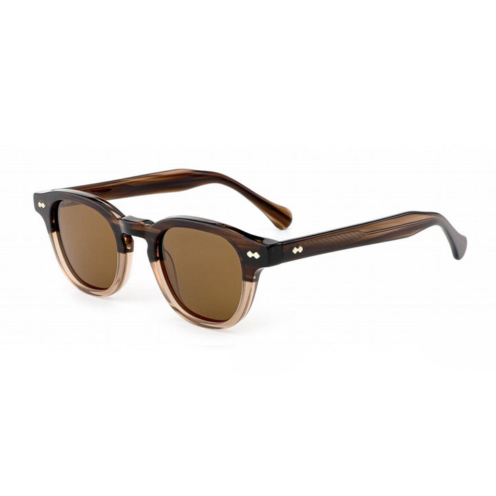 Dame solbrille i tidløs, moderne design med robust ramme Luvikno