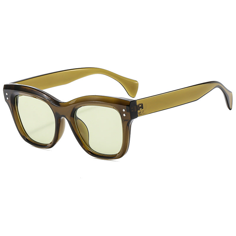 Dame retro-inspirert solbrille med beskyttende UV-lysfilter Luvikno