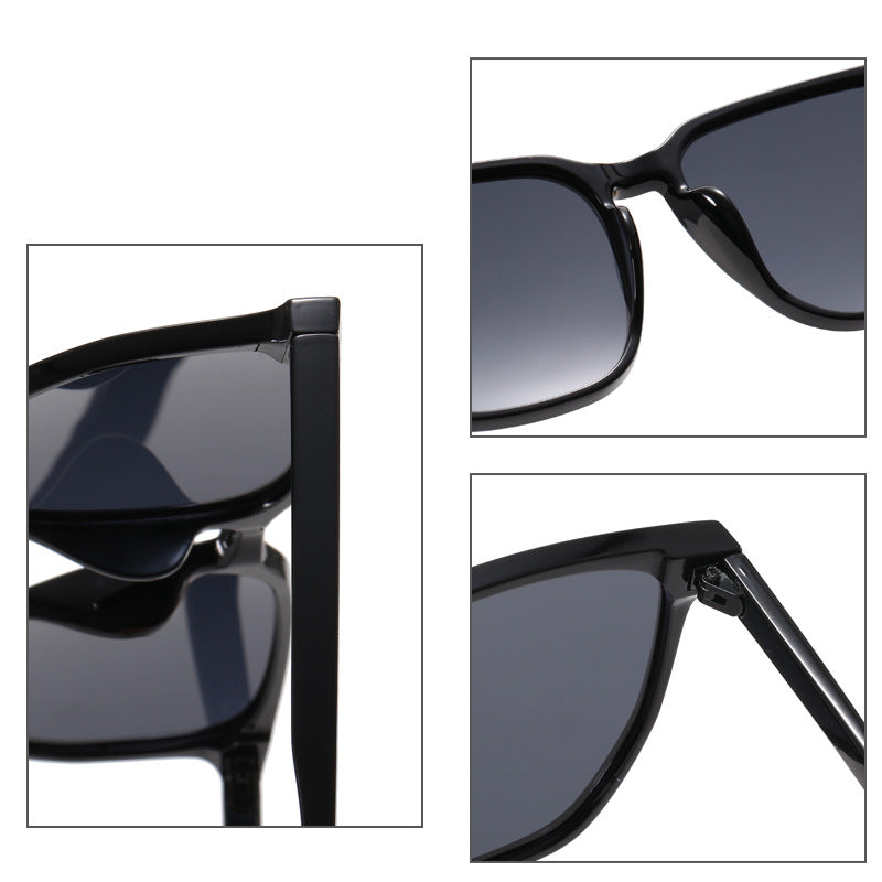 Dame moteriktig solbrille i klart design Luvikno