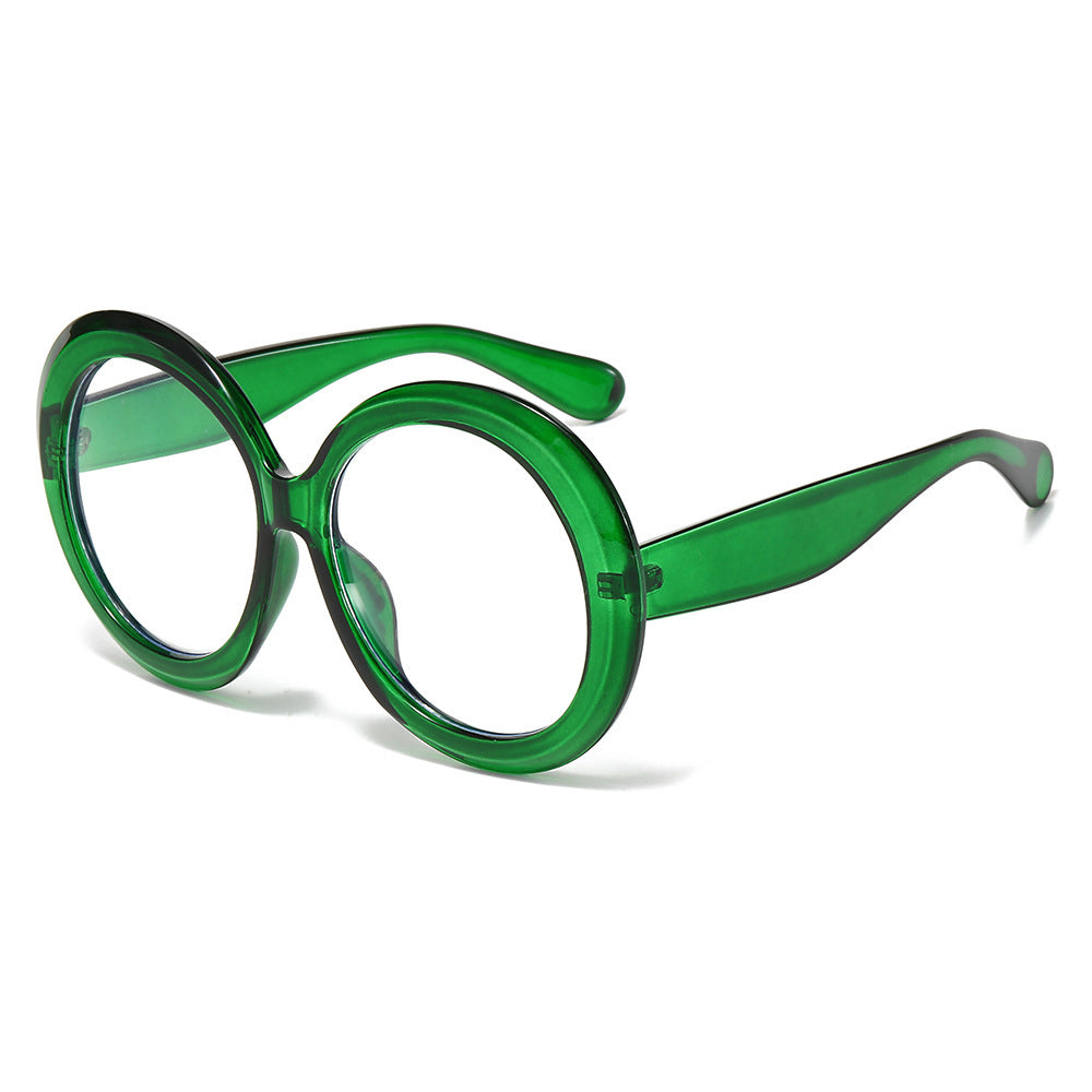Dame moteriktig solbrille med stor ramme og UV-beskyttelse Luvikno
