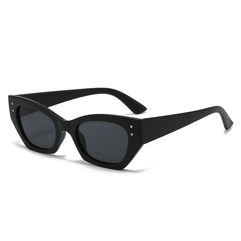 Dame moderne motefull solbrille i innovativt design Luvikno