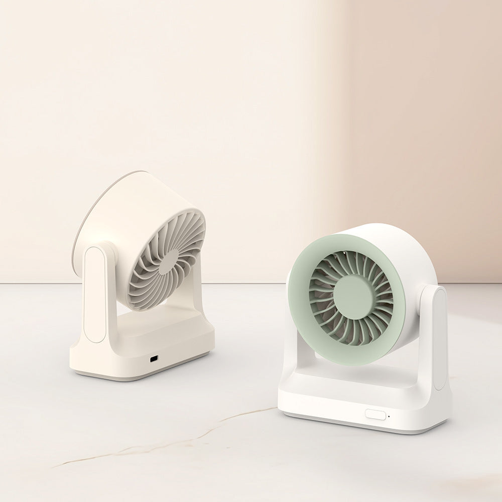 Unisex nan kompakt bordvifte og luftsyklus med svingbart hode og stille DC-motor Luvikno