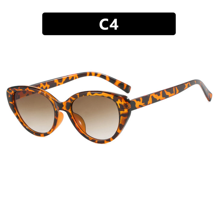 Dame Cat-Eye solbriller med moderne design og UV-beskyttelse Luvikno
