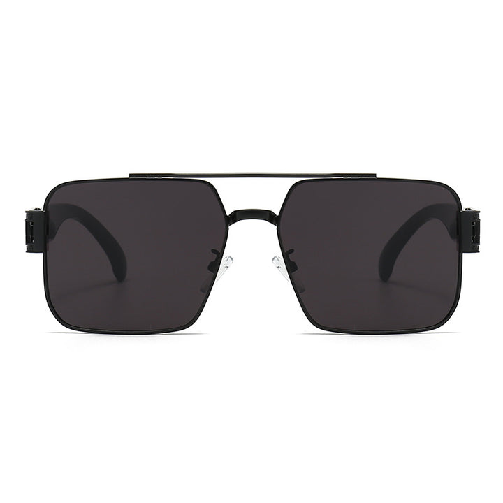 Dame kvadratisk solbrille med ergonomisk ramme og UV-beskyttelse Luvikno