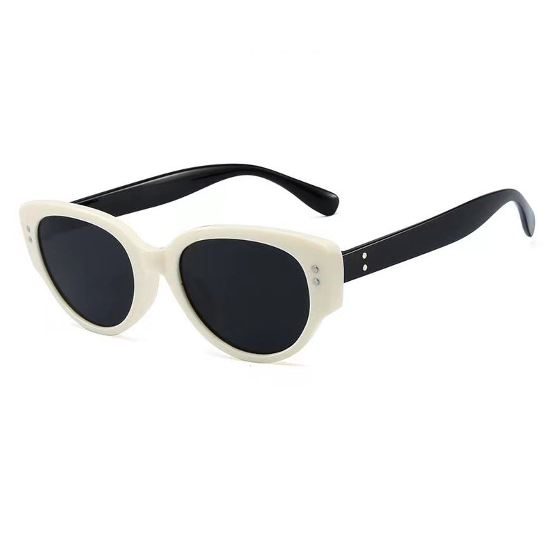 Dame Motetisk Solbrille i Retro-stil Luvikno