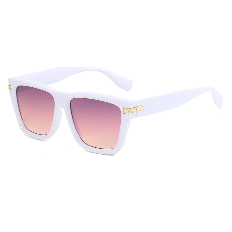 Dame Firkantet Designer Solbrille Luvikno