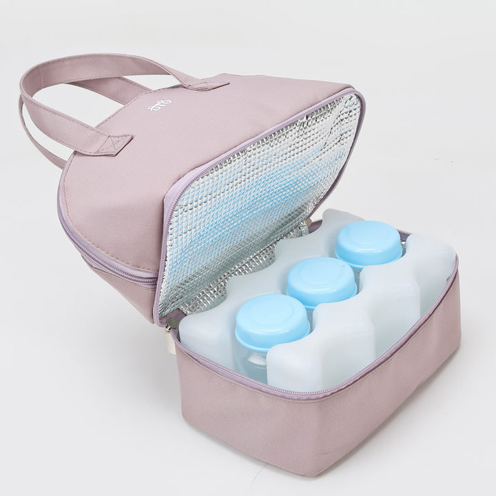 Dame isolert kjølebag med praktisk dobbel glidelås-design Luvikno