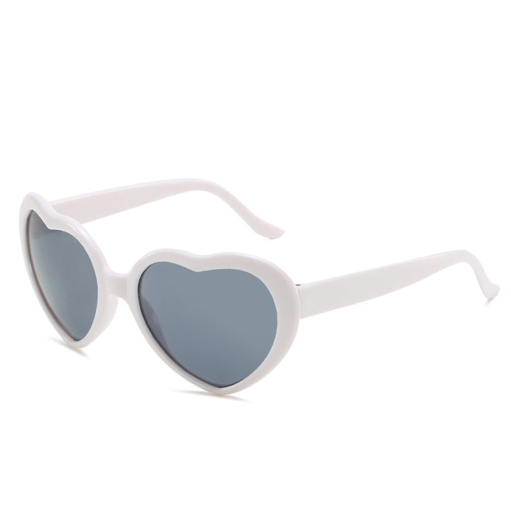 Damer hjerteformet solbrille Luvikno
