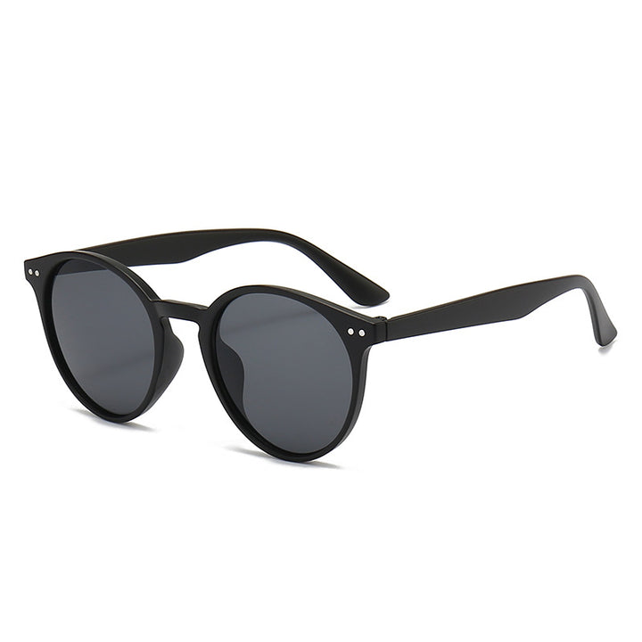 Dame Cat-Eye solbriller med transparent ramme Luvikno