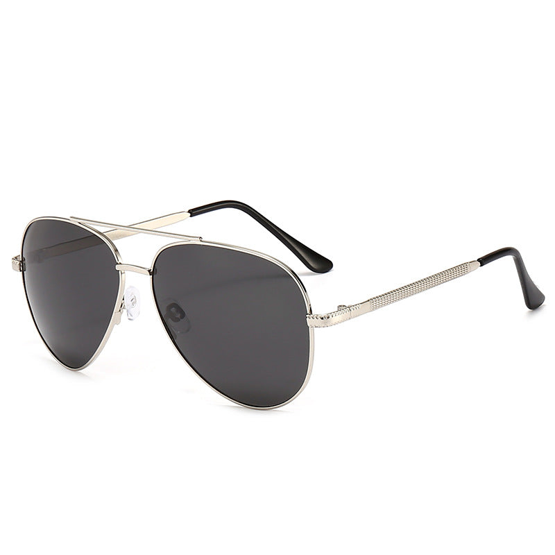 Herre elegant retro-pilot solbrille Luvikno