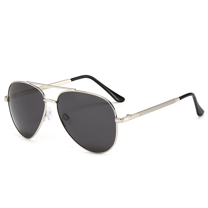 Herre elegant retro-pilot solbrille Luvikno