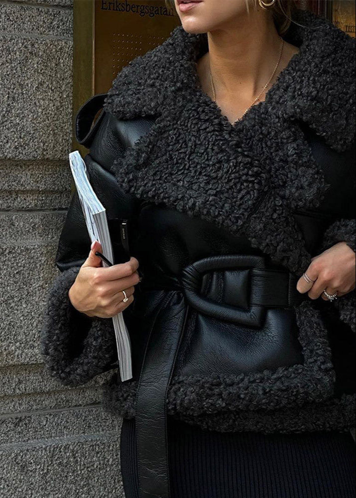 Luvik | Shearling-fôret pilotjakke