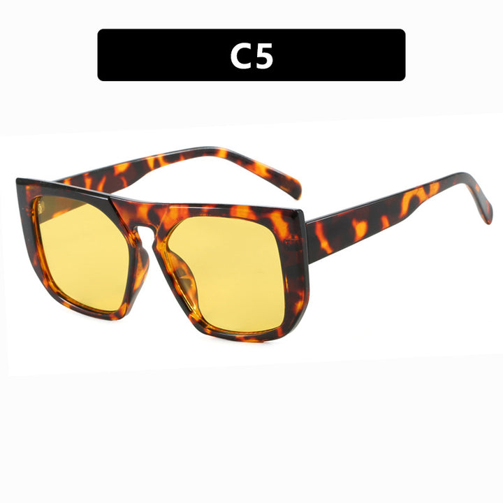 Dame firkantet motes solbrille Luvikno