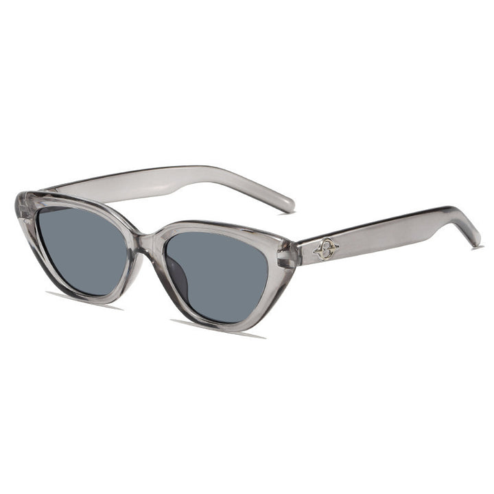 Dame Cat-Eye solbriller med UV-beskyttelse og robust ramme Luvikno