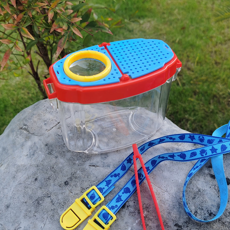 Unisex Oppbevaringsleketøy med forstørrelsesglass Luvikno