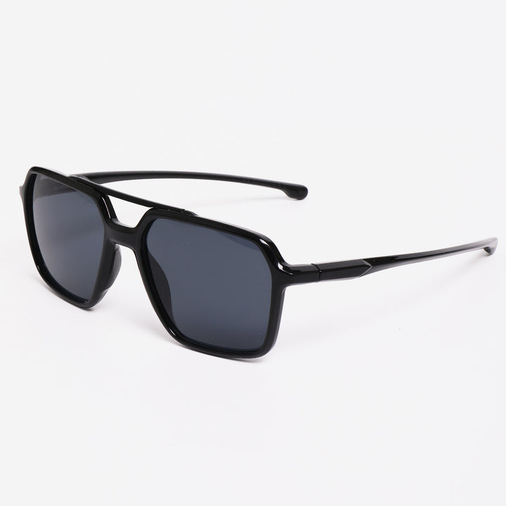 Dame solbrille med stilige, innovative rammer og elegant utseende Luvikno