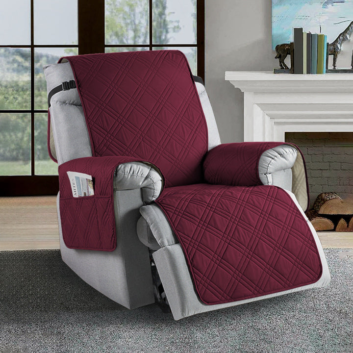 Luvikno | Vanntett Recliner Trekk | Slitesterk Mikrofiber, Flekkresistent & Universell Passform for Hjemmets Beskyttelse