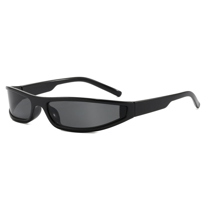 Dame sports solbriller med flatt, aerodynamisk design og UV-beskyttelse Luvikno