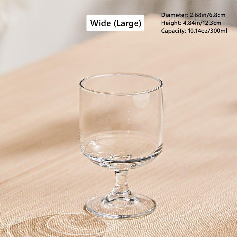 Moderne stil vinglass par | Luvikno