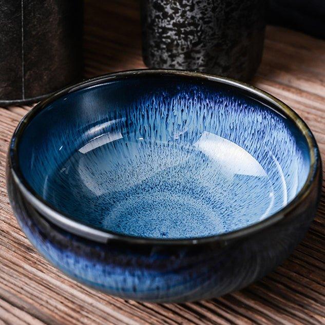 Japanske Gloss Glaserte Keramikkboller | Luvikno