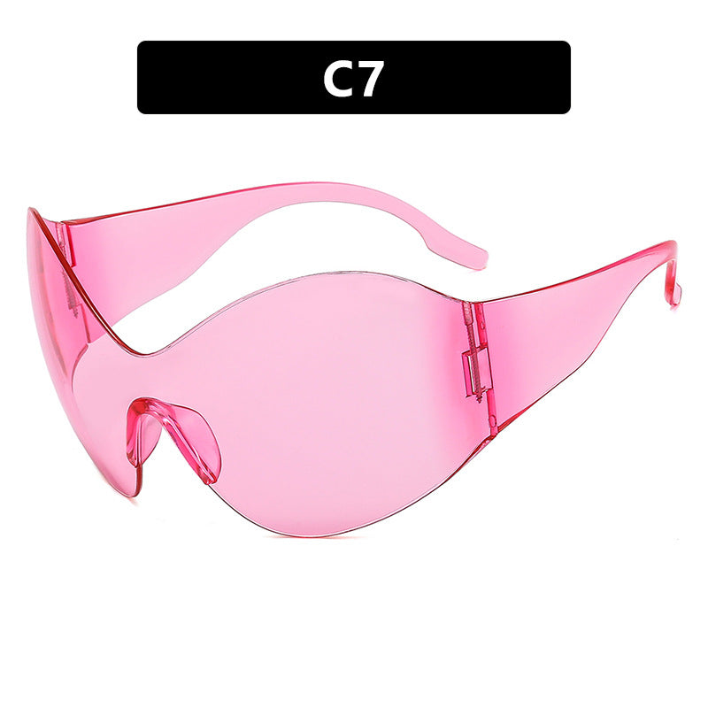Dame futuristisk solbrille Luvikno