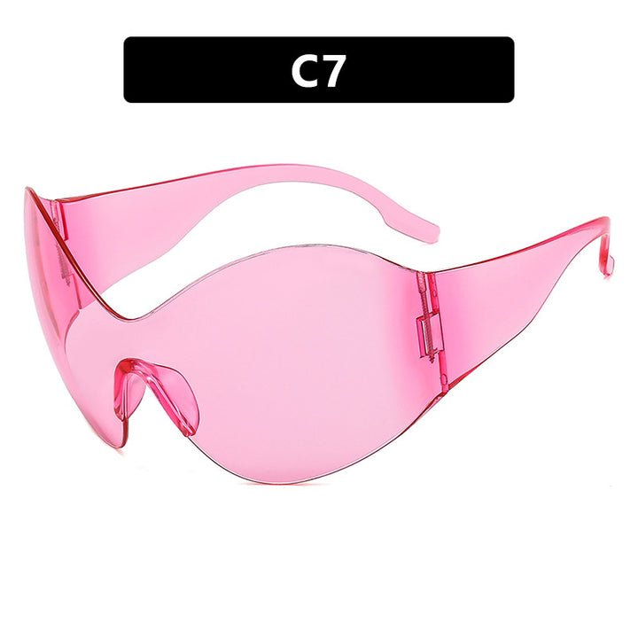Dame futuristisk solbrille Luvikno