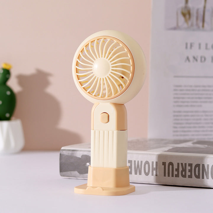 Dame Bærbar Håndvifte med USB-ladingsfunksjon og ergonomisk design Luvikno