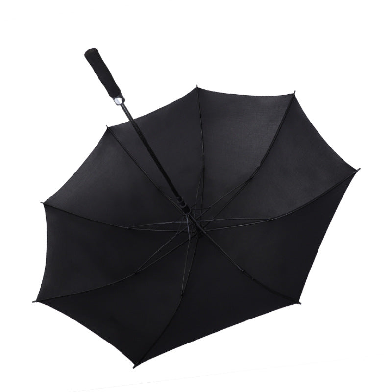 Unisex storformat paraply med dobbelt beskyttelsessystem Luvikno