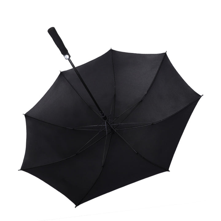 Unisex storformat paraply med dobbelt beskyttelsessystem Luvikno