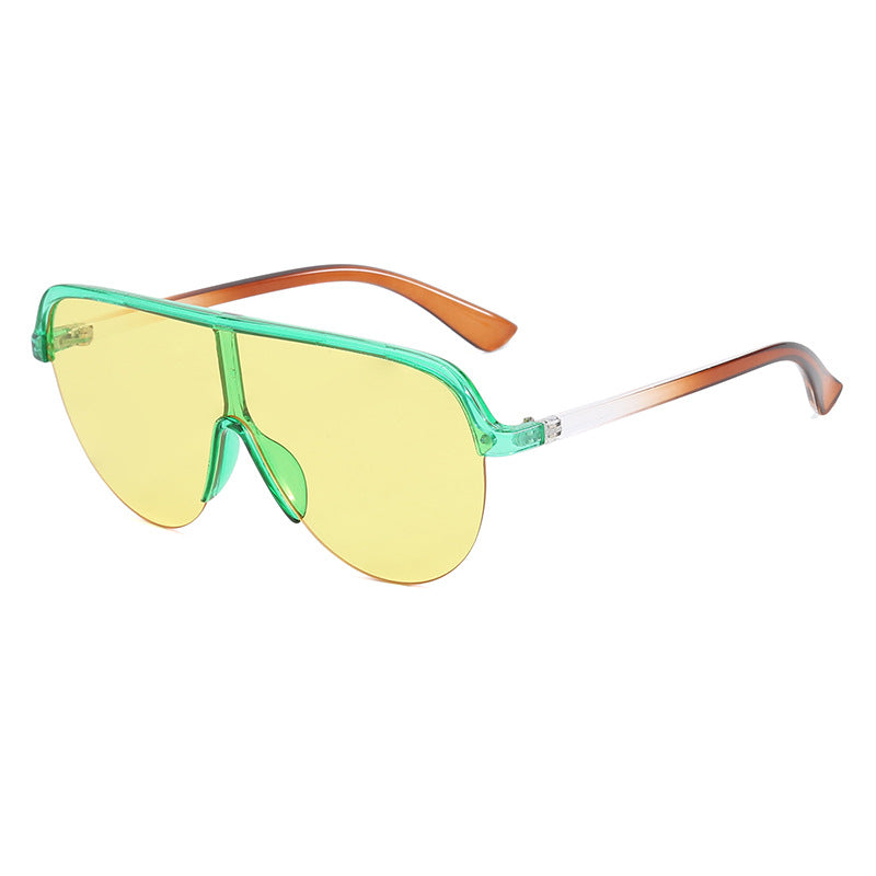 Dame oversized Visir solbrille Luvikno