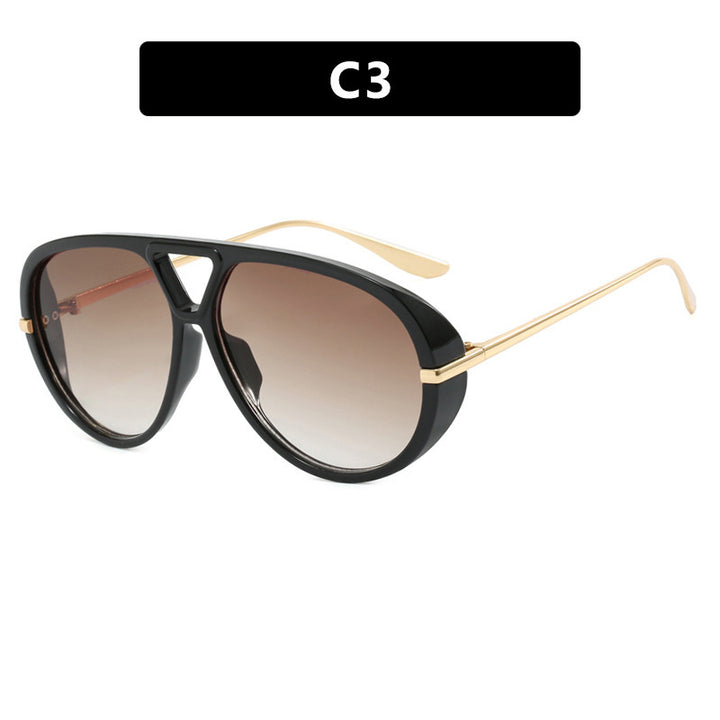 Dame oversized solbriller i stilfull retro-design Luvikno